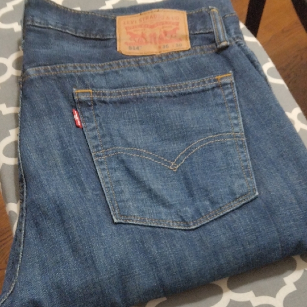 Levi's Classic Straight Blue Jeans